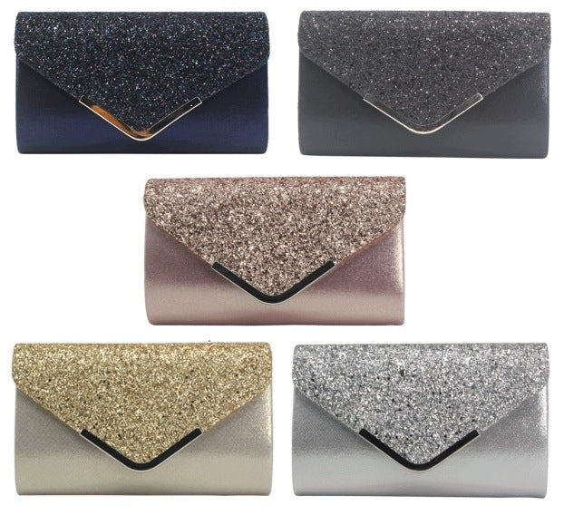 Clutch-Handtasche – goldfarben