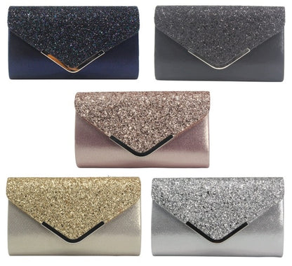 Clutch-Handtasche – goldfarben