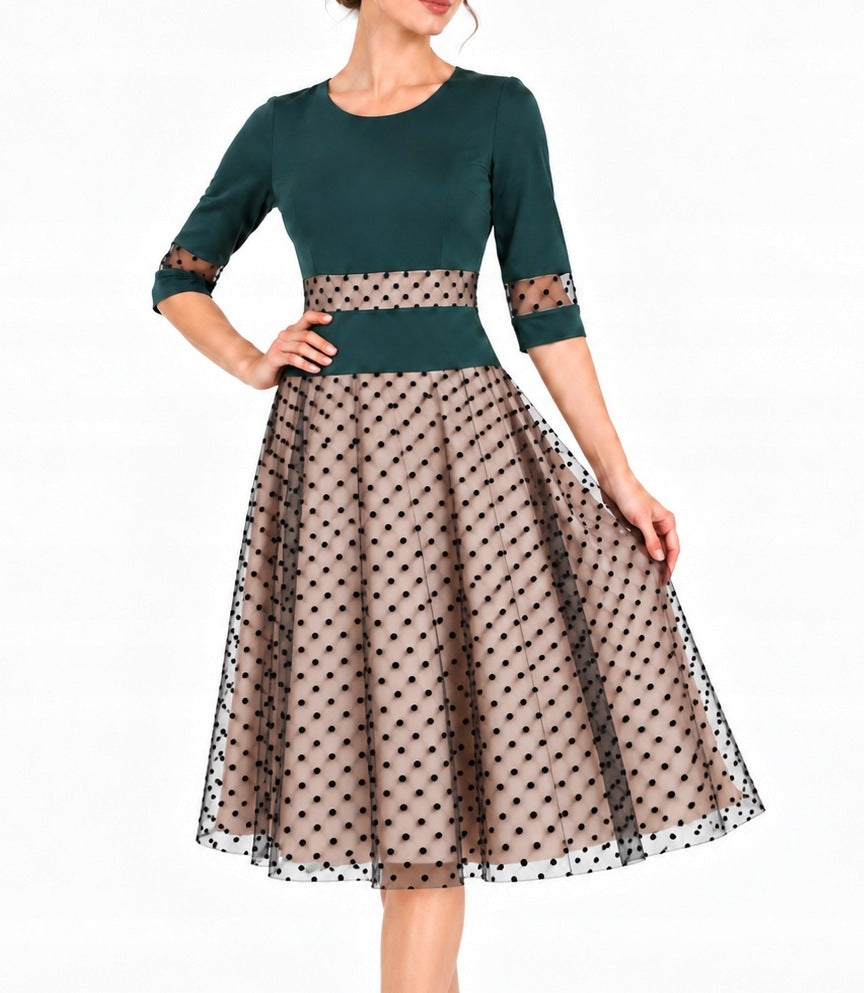 Sukienka PAULA | color:zielony