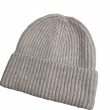 Bonnet pour femme – marron clair et kaki