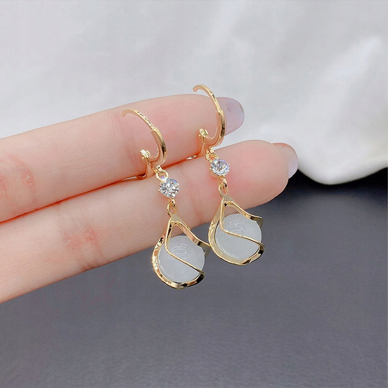Women's Earrings with Rhinestones – Gold-Tone & Silver-Tone