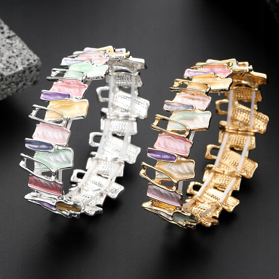 Elegant Women's Multicoloured Bracelet — Stylish Jewellery