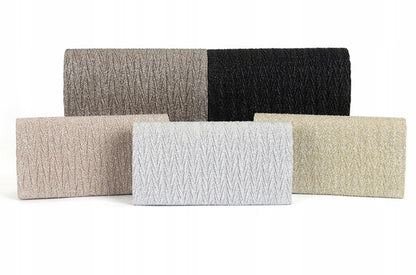 Clutch-Handtasche – schwarz