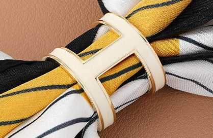 Scarf Ring – Gold-Tone