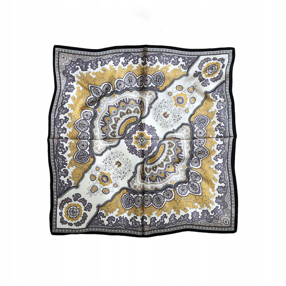 Seidenähnliches Damenhalstuch 70 × 70 cm