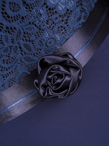 Sukienka ESTERA | color:granatowy