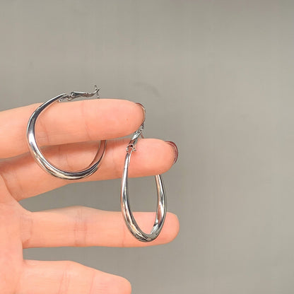 Women's Silver-Tone Stud Earrings