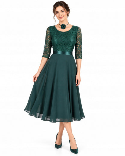 Sukienka ESTERA | color:zielony