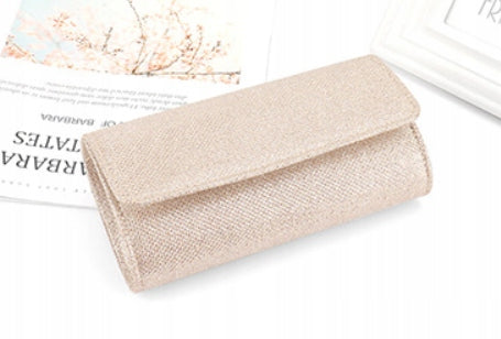 Clutch-Handtasche – beige