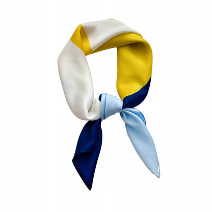Жіноча хустка з імітації шовку 70 × 70 см