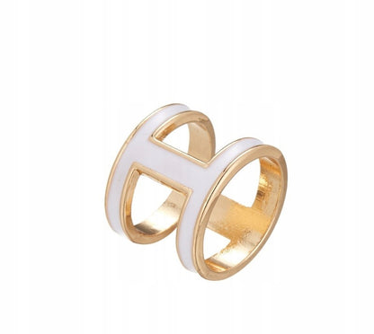 Scarf Ring – Gold-Tone