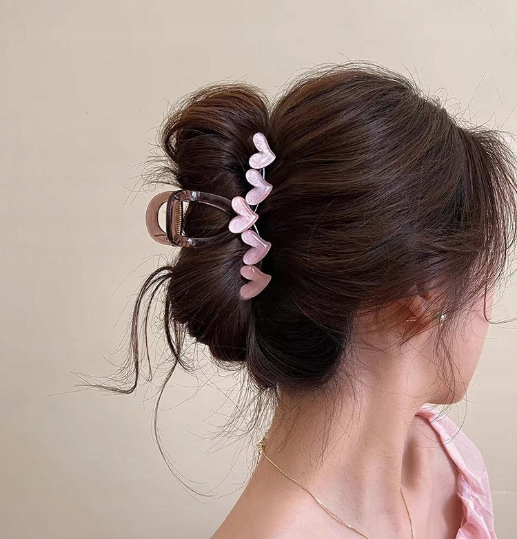 Pinza banana para el pelo 8 × 6 cm