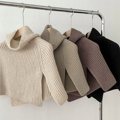 Poncho-Collar Snood – Cream