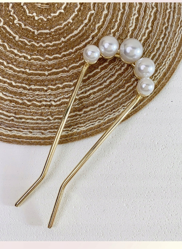Pasador para el pelo con perlas