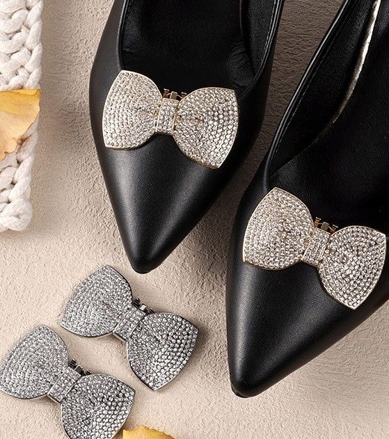 Schuhclips mit Zirkonia