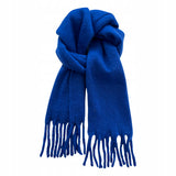 Women's Winter Scarf 200 × 40 cm – Navy