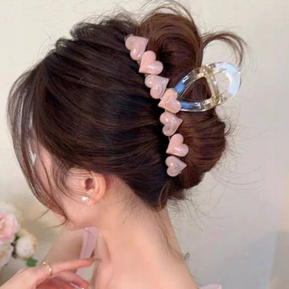 Elegant Banana Hair Clip for Buns and Updos