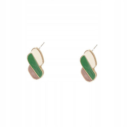 Delicate, Elegant Women's Mother-of-Pearl Stud Earrings