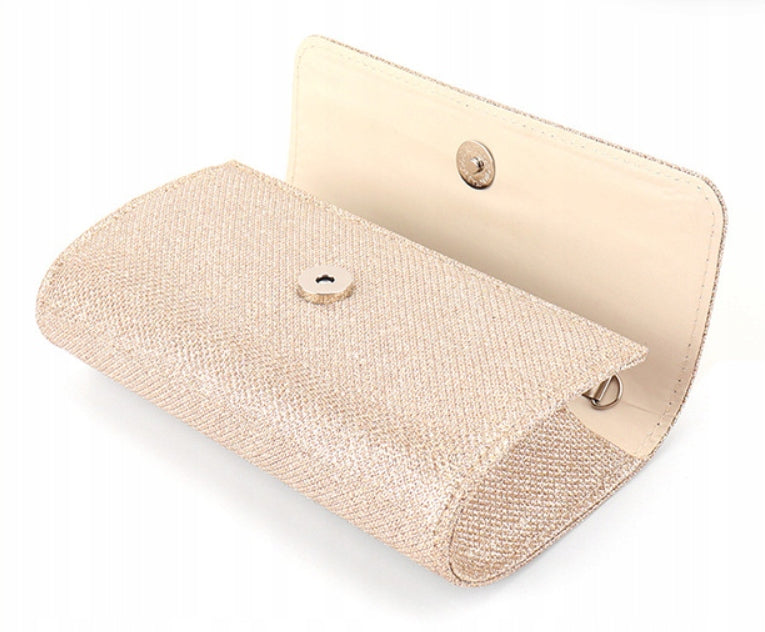 Clutch-Handtasche – beige