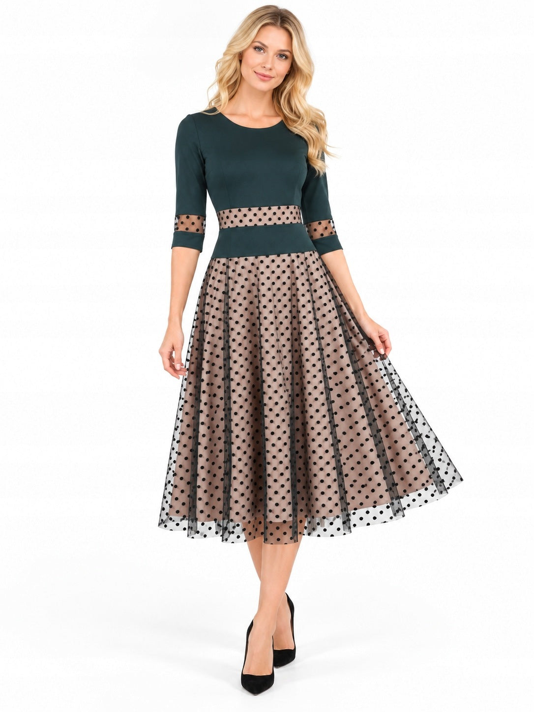 Sukienka PAULA | color:zielony