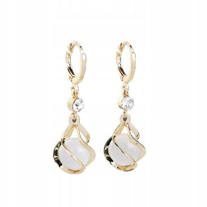 Women's Earrings with Rhinestones – Gold-Tone & Silver-Tone