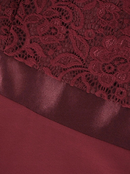 Sukienka ESTERA | color:bordowy
