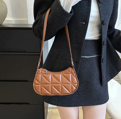 Sac matelassé pour femme – marron