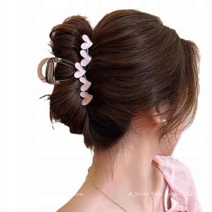 Pinza banana para el pelo 8 × 6 cm
