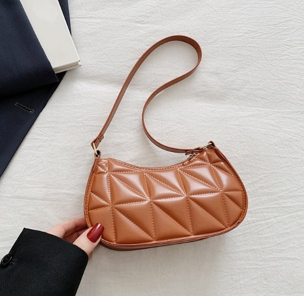Sac matelassé pour femme – marron