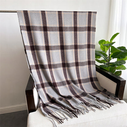 Women's Winter Scarf 200 × 66 cm – Multicoloured