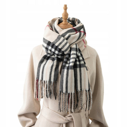 Bufanda de invierno de mujer 200 × 66 cm – multicolor