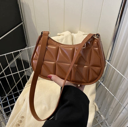 Sac matelassé pour femme – marron