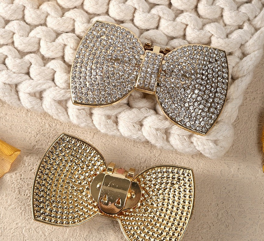Schuhclips mit Zirkonia