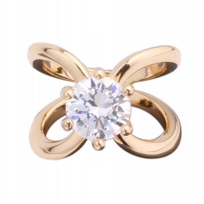 Scarf Ring – Gold-Tone