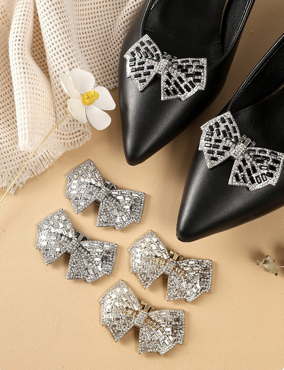 Schuhclips mit Zirkonia