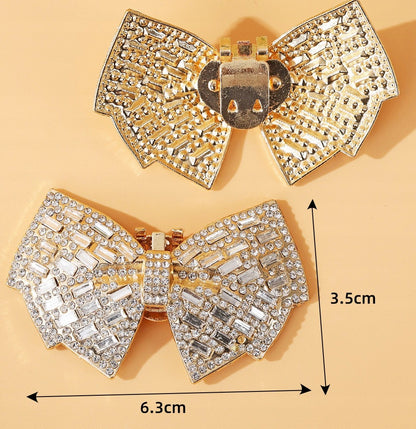 Schuhclips mit Zirkonia
