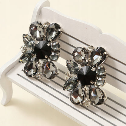 Cubic Zirconia Shoe Clips — Elegant Decorative Accessories for High Heels