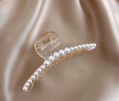Elegant Banana Hair Clip for Buns and Updos