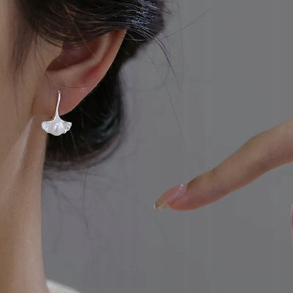 Sterling Silver Pearl Earrings