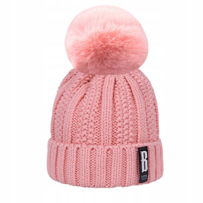 Winter Hat and Snood Set – Pink