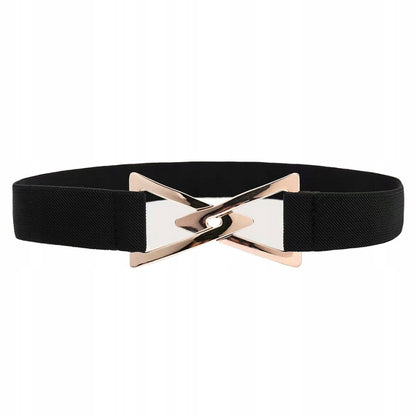 Cinturón elástico de mujer – negro