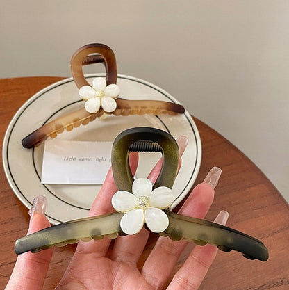 Elegant Banana Hair Clip for Buns and Updos