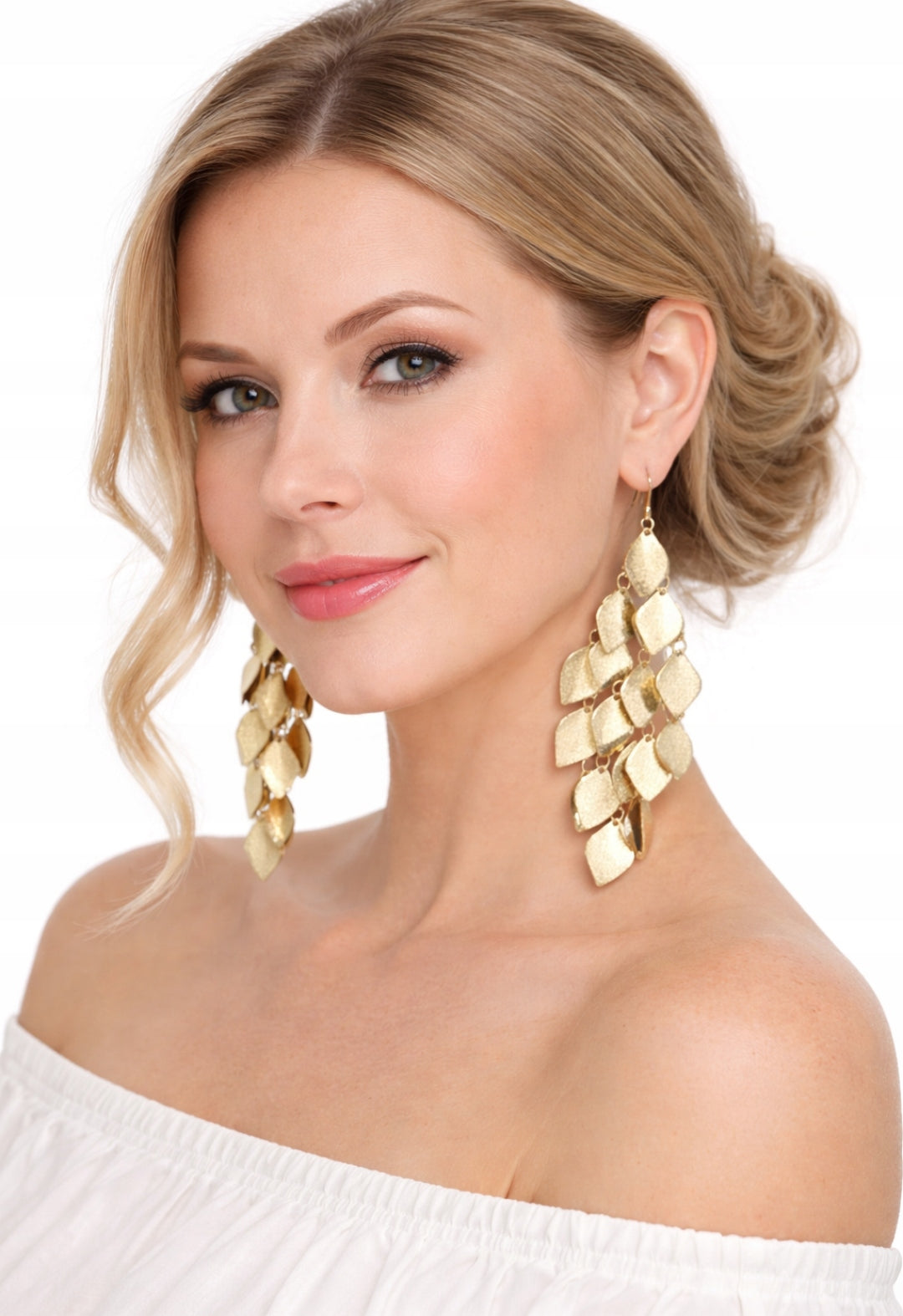 Pendientes colgantes – dorado