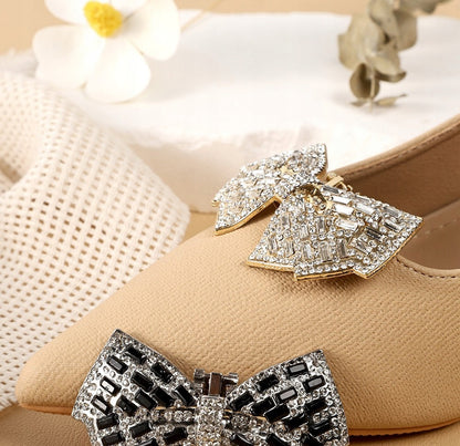 Schuhclips mit Zirkonia