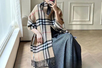 Bufanda de invierno de mujer 200 × 66 cm – multicolor