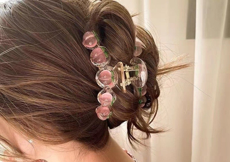 Elegant Banana Hair Clip for Buns and Updos