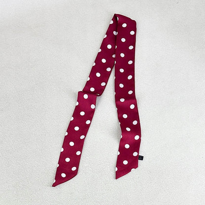 Silk-Effect Square Scarf 5 × 200 cm