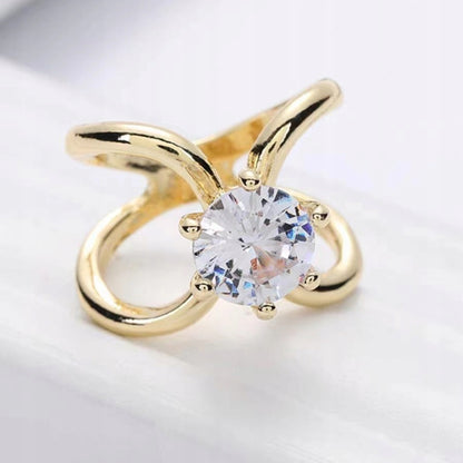 Scarf Ring – Gold-Tone