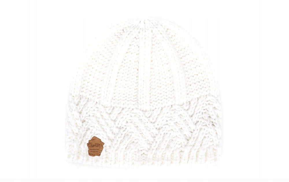 Handmade Women's Beanie – White