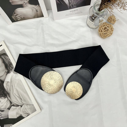 Cinturón elástico de mujer – negro